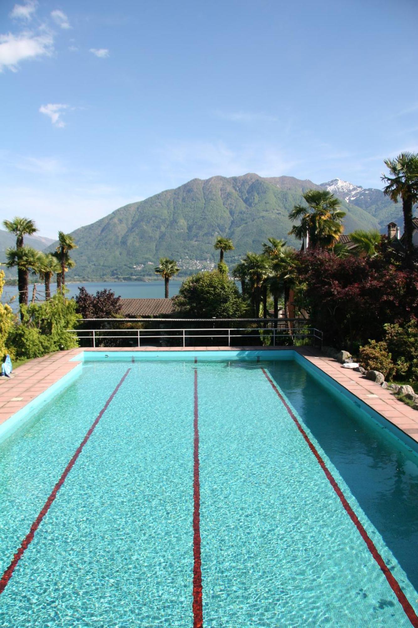 Residenza Paradiso Di Vacanze Minusio Eksteriør billede