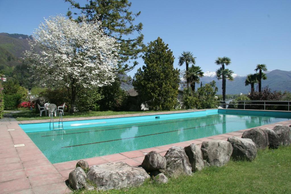 Residenza Paradiso Di Vacanze Minusio Eksteriør billede